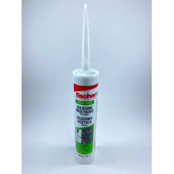 SILICONE ACETICO PRETO 260 ML FISCHER