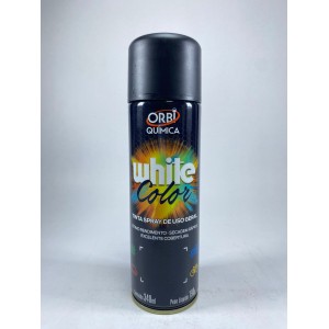 TINTA SPRAY PRETO FOSCO 340ML/190G ORBISPRAY - 6690