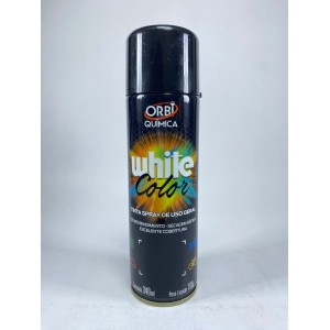 TINTA SPRAY PRETO BRILHANTE 340ML/190G ORBISPRAY - 6692
