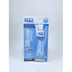 SILICONE ACETICO TRANSP 50G TEKBOND